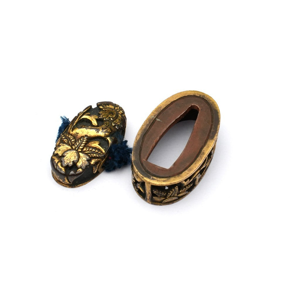 Futigashira Japanese Sword Accessory ”Paulownia” 1.35 in5