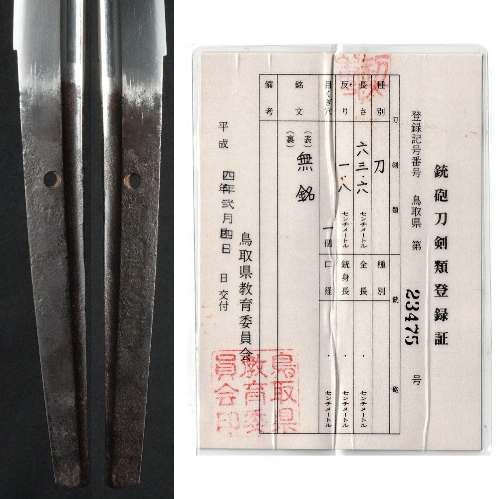 Japanese Sword Antique Katana Shirasaya Unsigned (Enju) 25.03 in From JPN NBTHK9