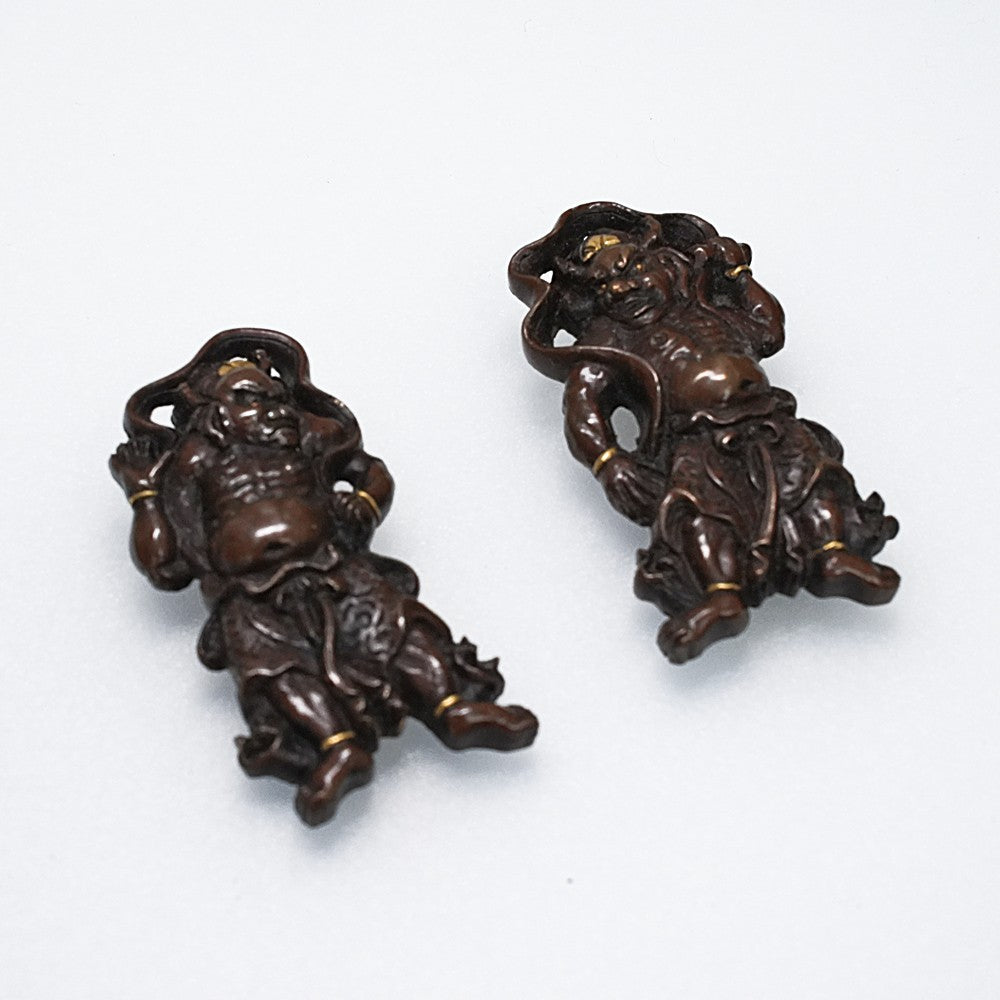 Menuki Japanese Accessory "Nioh" 1.47 in3