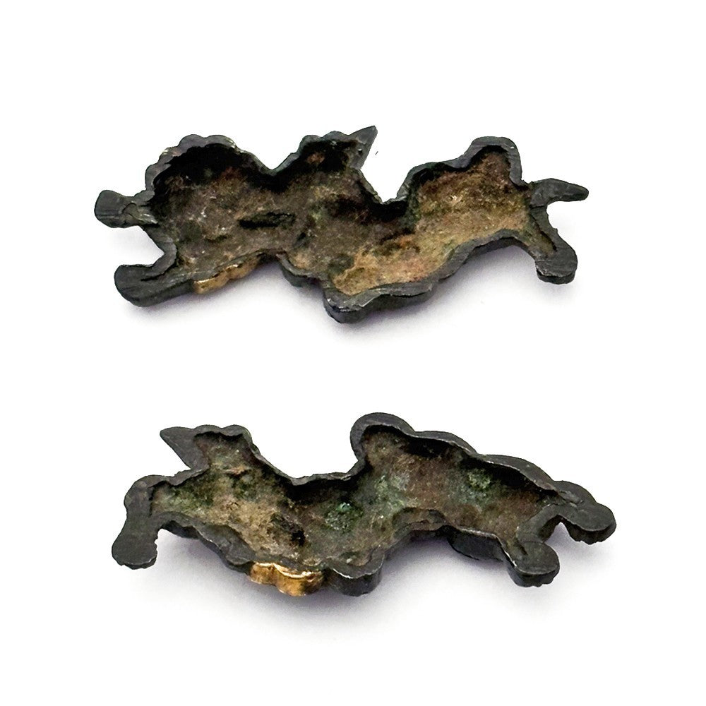 Menuki Japanese Accessory "Lion" 1.4 in2