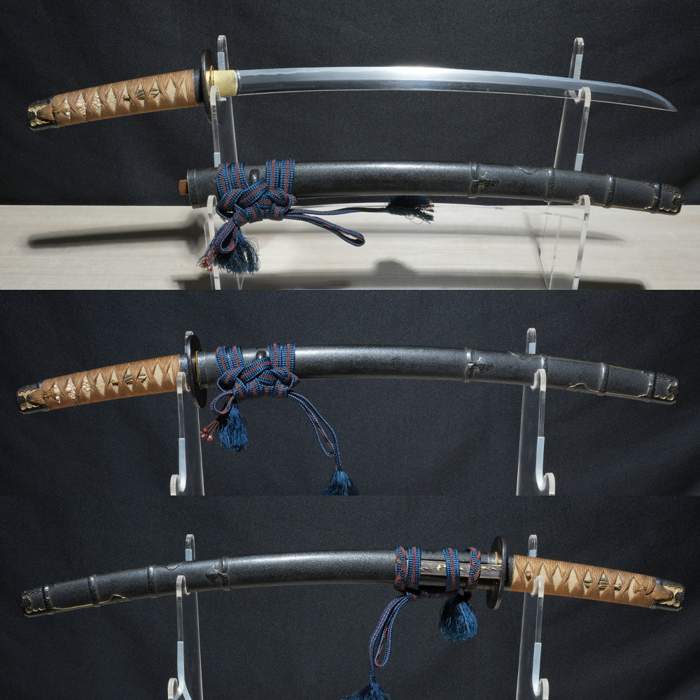 Japanese Sword Antique Wakizashi Koshirae 長光 Nagamitsu 17.2 in From Japan Katana