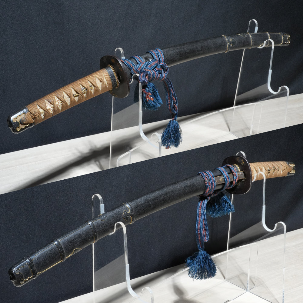 Japanese Sword Antique Wakizashi Koshirae 長光 Nagamitsu 17.2 in From Japan Katana