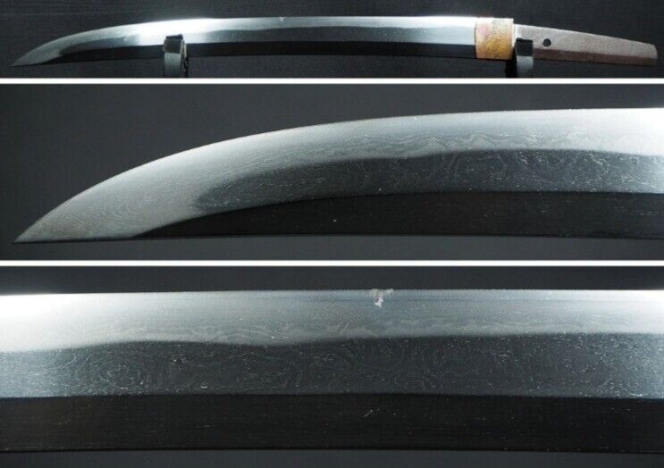 Japanese Sword Antique Wakizashi Shirasaya 国重 Kunishige 14 inc From Japan Katana