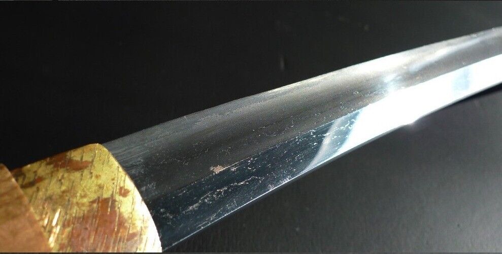 Japanese Sword Antique Wakizashi Shirasaya 無銘 Mumei 26.4 inch From Japan Katana