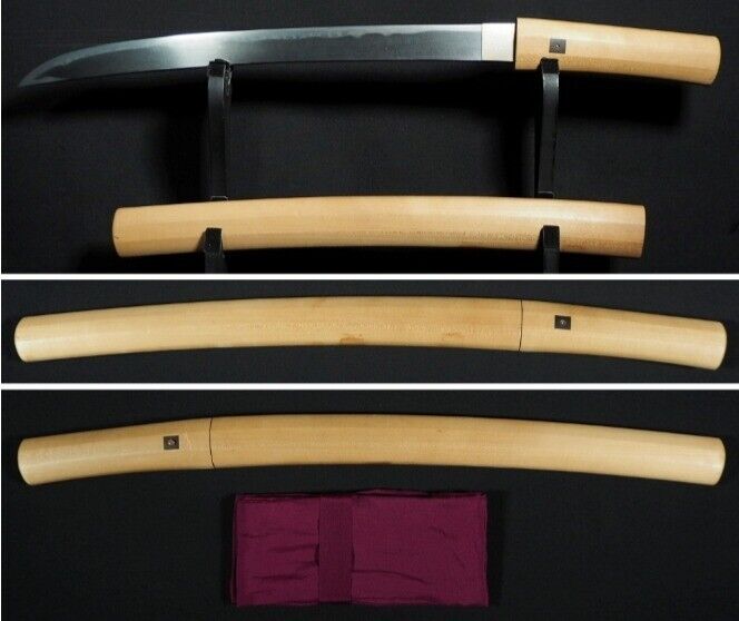 Japanese Sword Antique Wakizashi Shirasaya 村正 Muramasa 14.7 in From Japan Katana