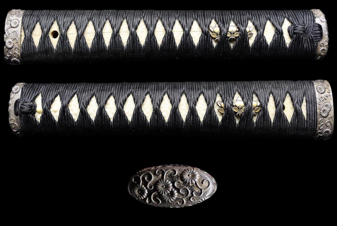 Japanese Sword Katana Koshirae Yamato no kuni Toshikazu 26.85 in From Japan9