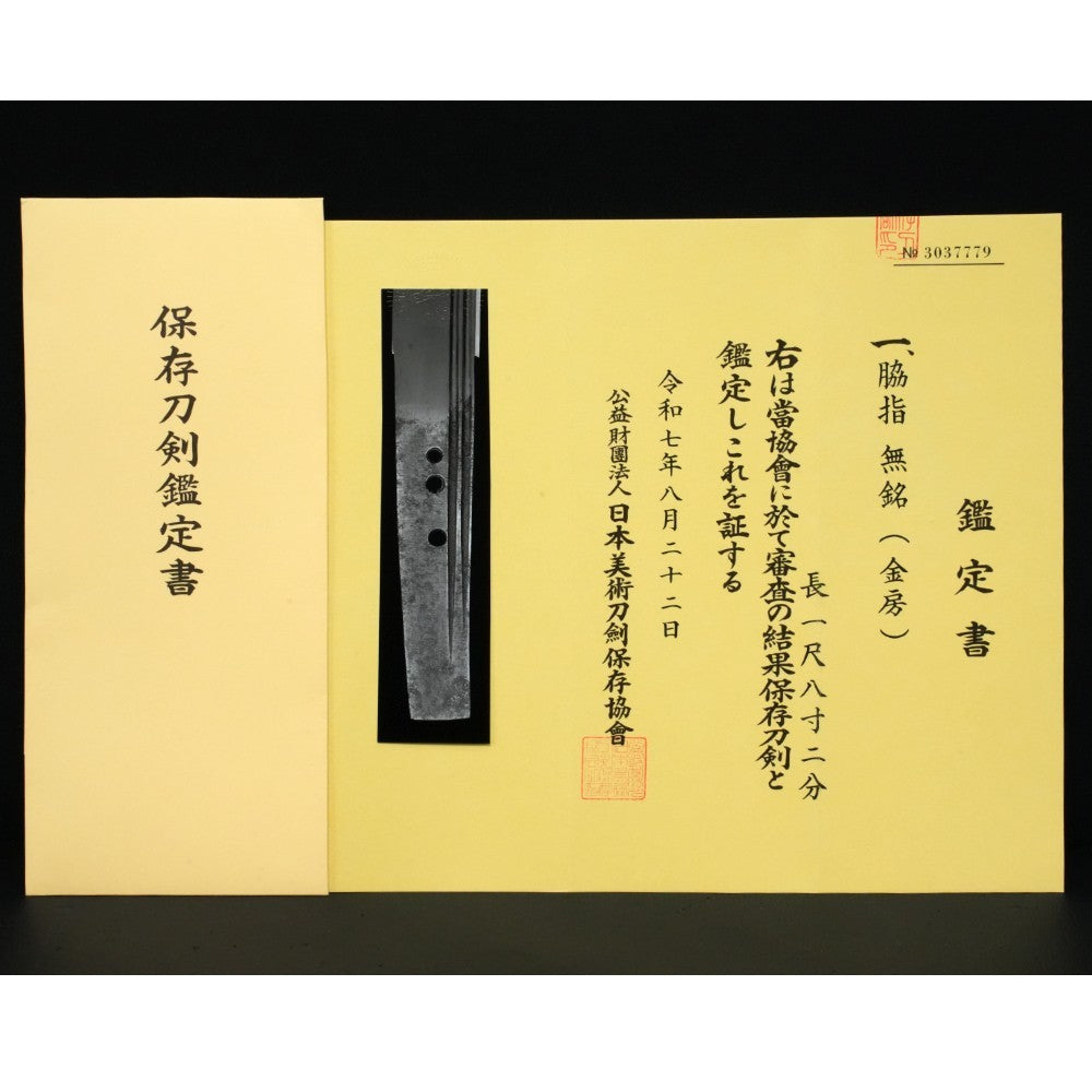 Japanese Sword Antique (Kanefusa) Navy Military Koshirae Wakizashi 20.51in NBTHK1