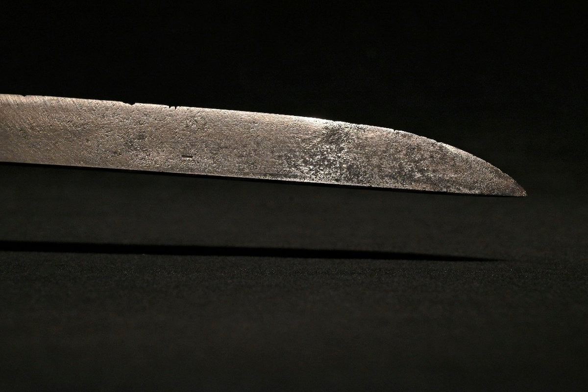 Japanese Tanto Sword Koshirae Mumei 9.17 in4