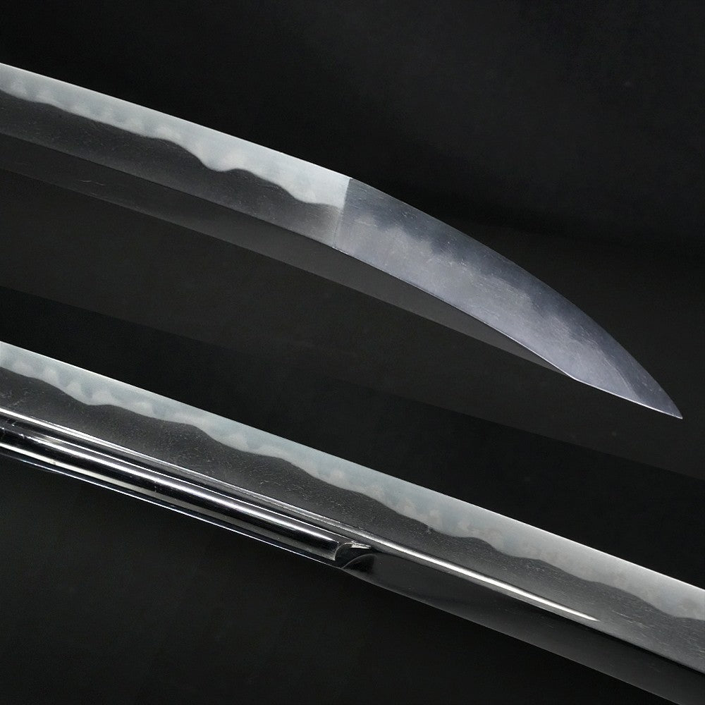 Japanese Sword "Shimousa no kami Fujiwara Kaneyuki" Wakizashi 17.83 in Katana6