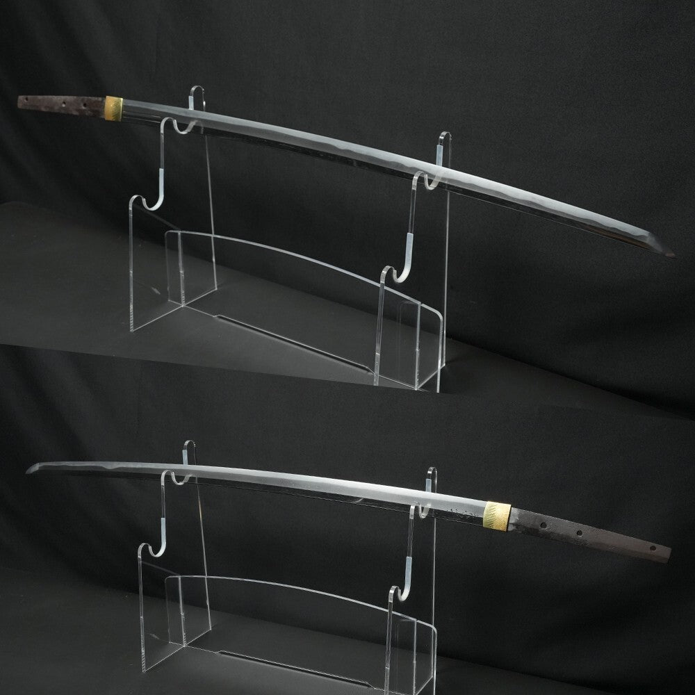 Japanese Sword Antique Unsigned (Omiya Morikage) Katana Shirasaya 27.63 in3