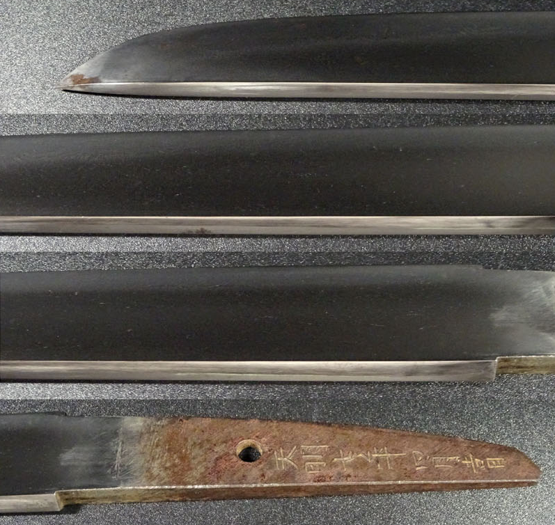 Japanese Sword Edo Period "Minamoto no Terumutsu" Tanto Koshirae  8.77 in Katana3