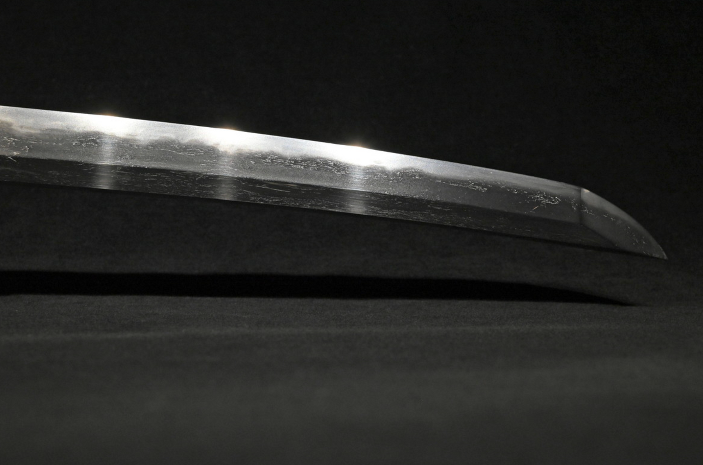 Japanese Sword Antique Katana Shirasaya "Bishū Osafune Norimitsu" 25.78 in14