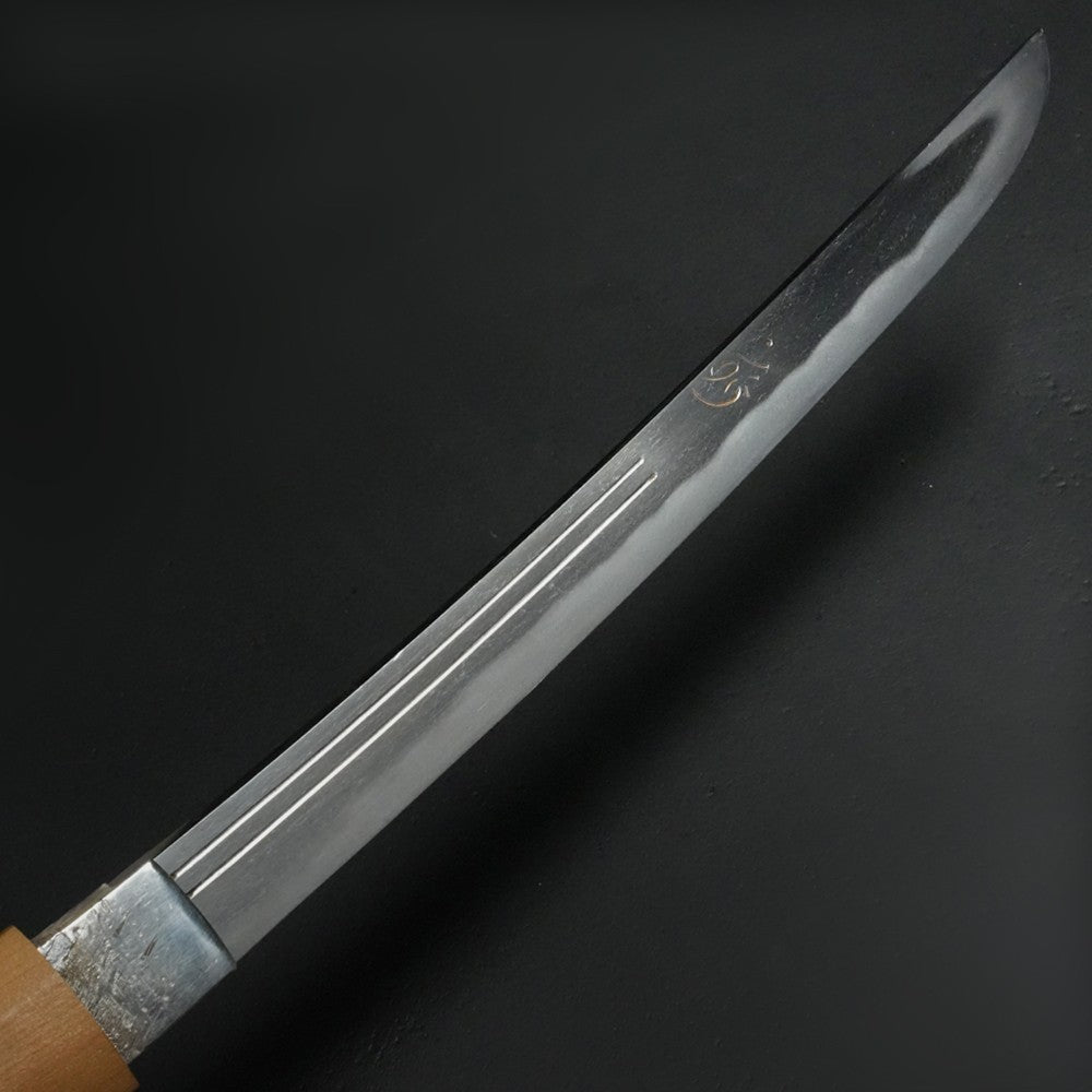 Japanese Katana Antique "Bishu ju Masaie" Tanto Shirasaya 11.06in NBTHK7
