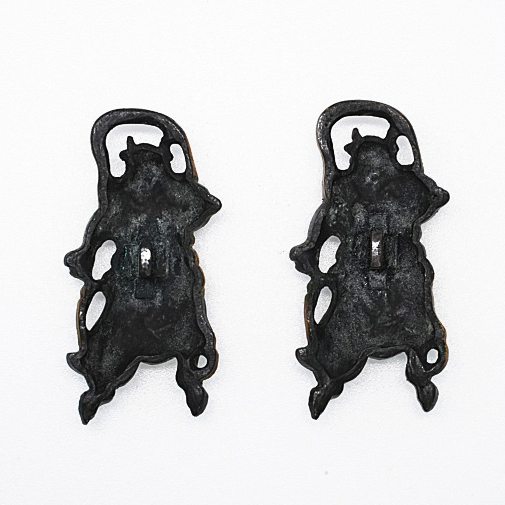 Menuki Japanese Accessory "Nioh" 1.68 in1