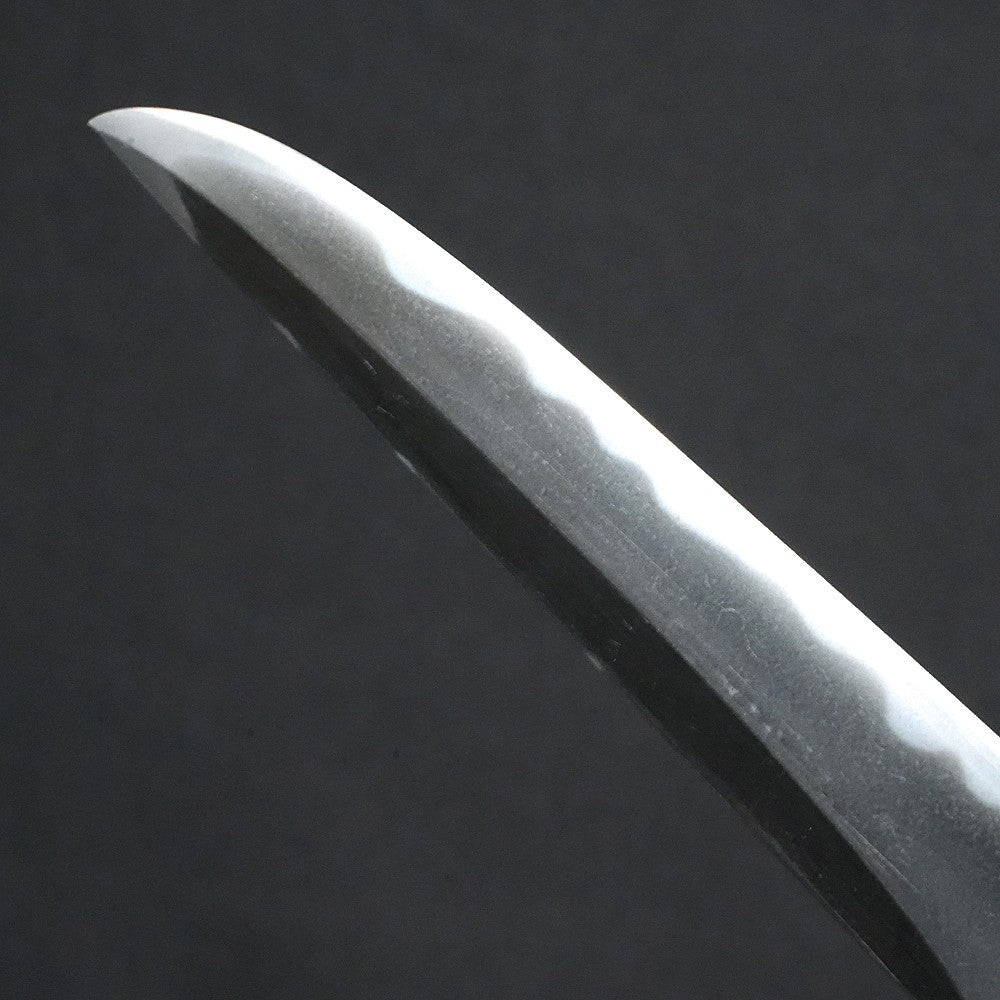 Japanese Sword Antique Unsigned (Kuwanajū Hirofusa) Tanto Shirasaya 8.14 in3