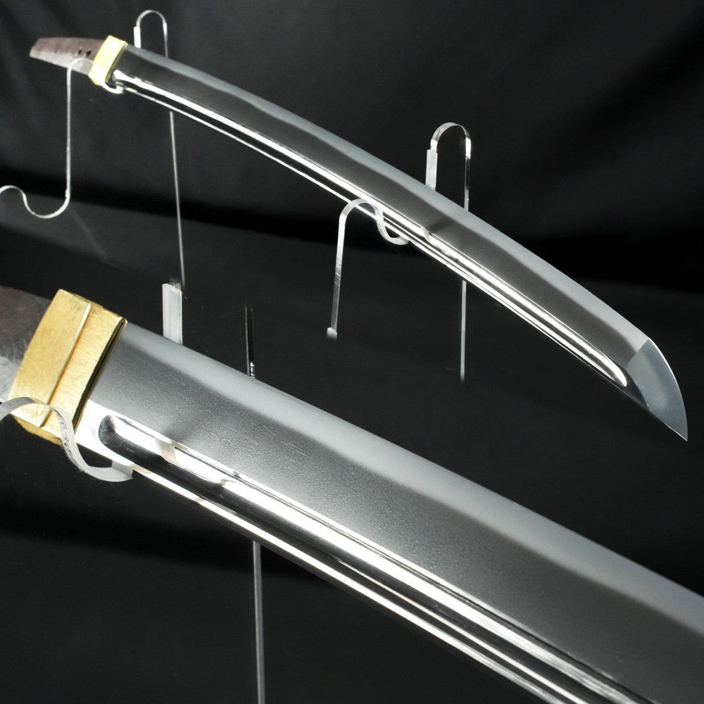 Japanese  Wakizashi  Shirasaya Tsuda Etizennokami Sukehiro 21.59 in from Japan6