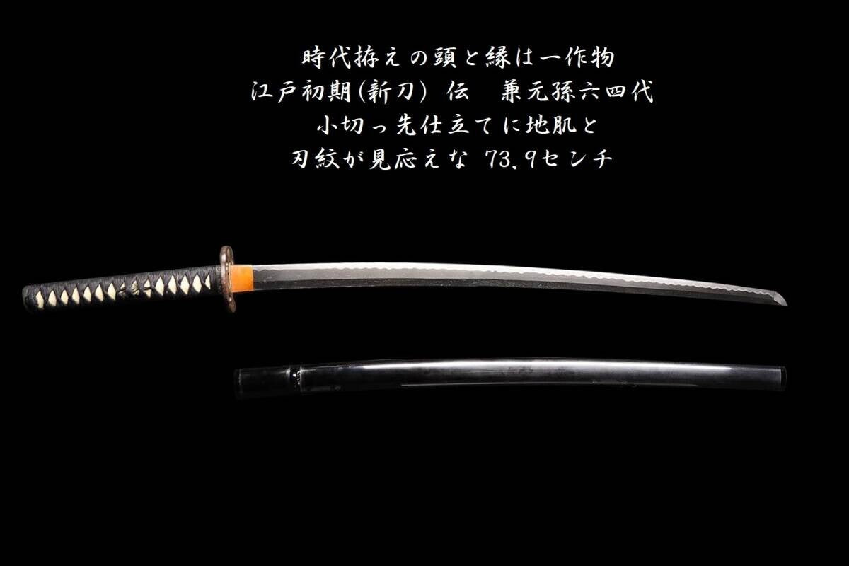 Japanese Sword Antique Katana Koshirae Mumei Unsigned 29.09 in From Japan18