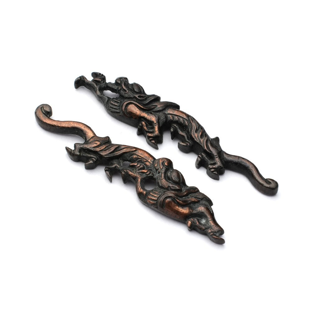 Menuki Japanese Accessory "Dragon" 2.51 in2