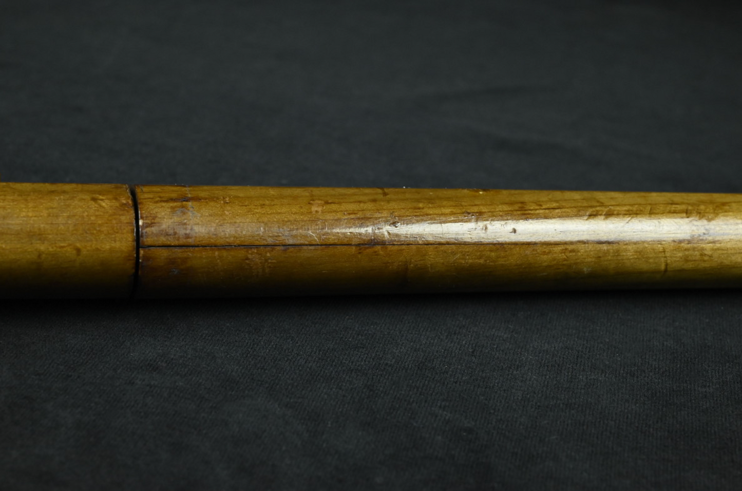 Japanese Antique Sword Katana Shirasaya "Kanenobu" Notareba Mokume-hada 23.89 in22