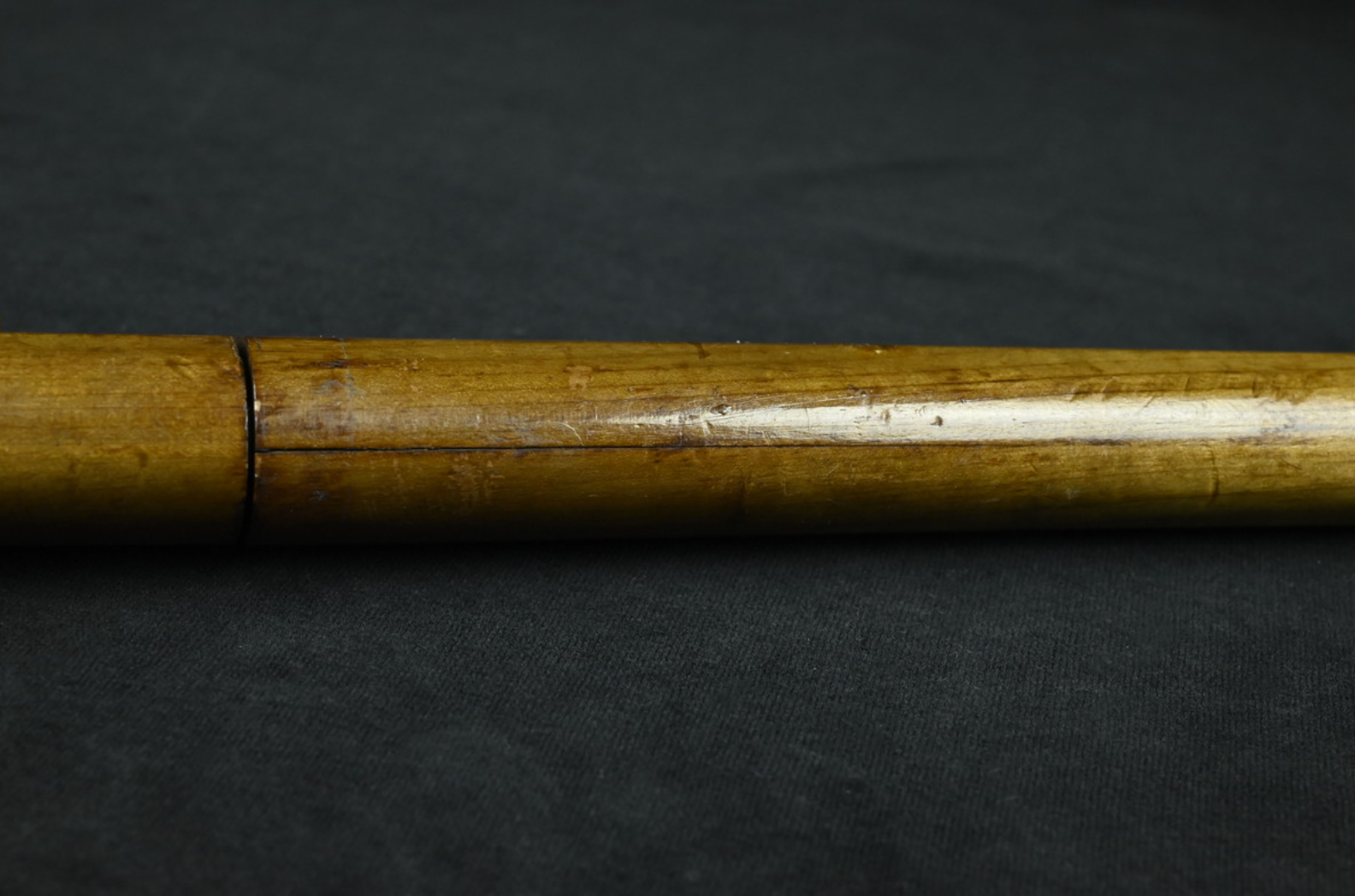 Japanese Antique Sword Katana Shirasaya "Kanenobu" Notareba Mokume-hada 23.89 in22