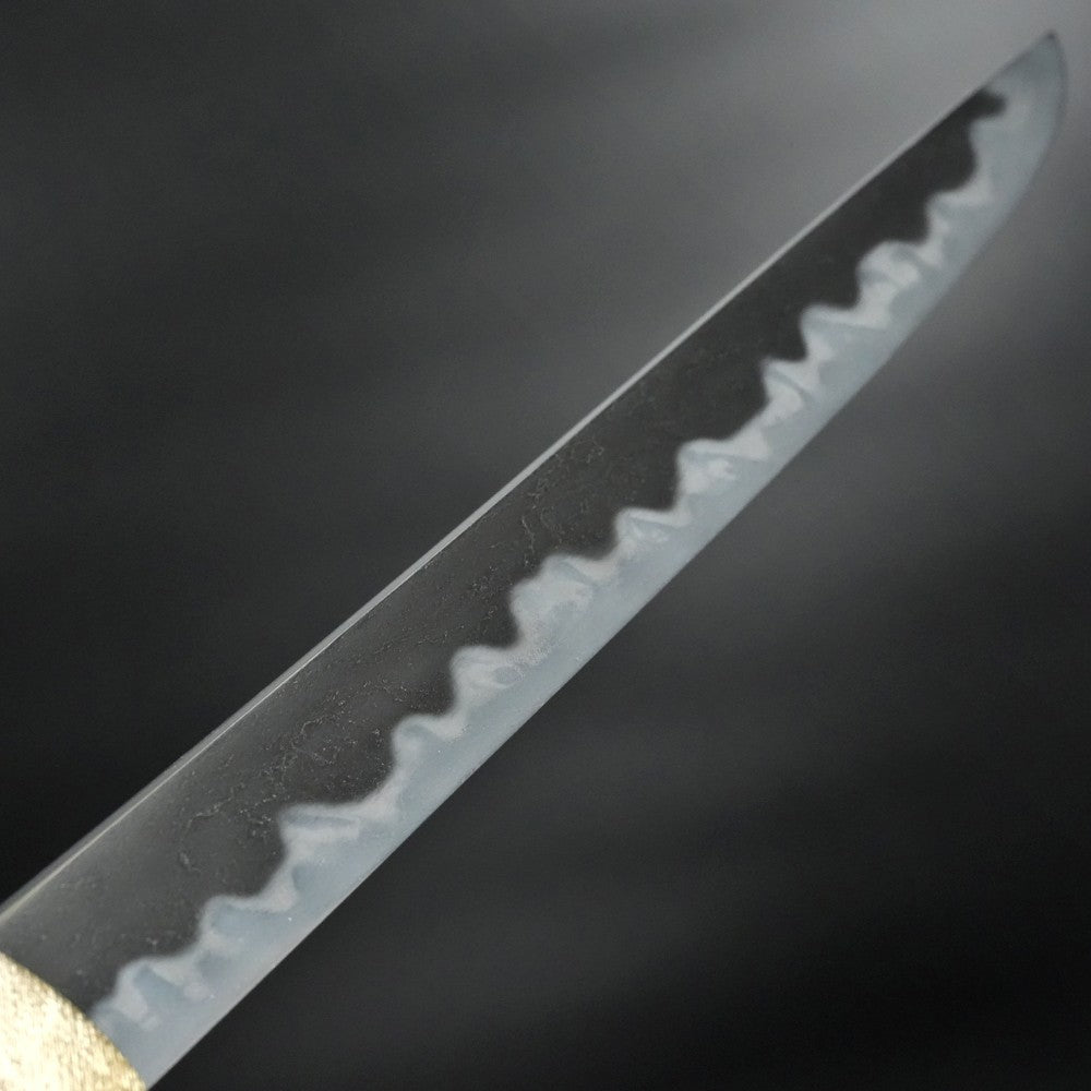 Japanese Samurai Sword Antique Tanto Shirasaya "Kanetsugu" 9.88 in3