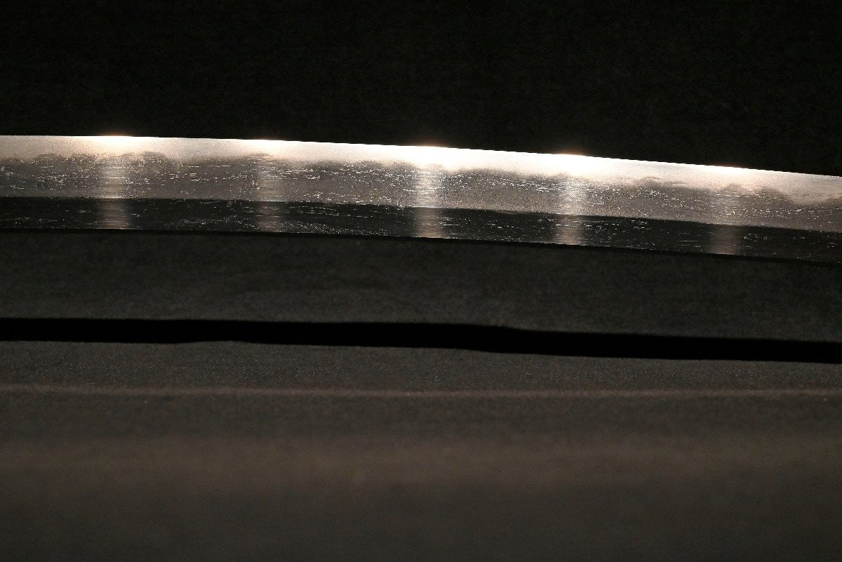 Japanese Sword Antique Katana Shirasaya "Bishū Osafune Norimitsu" 25.78 in4