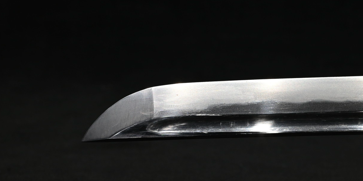 Japanese Katana Sword Shirasaya "heianjo okishiba minamoto nobushige" 29.21 in7