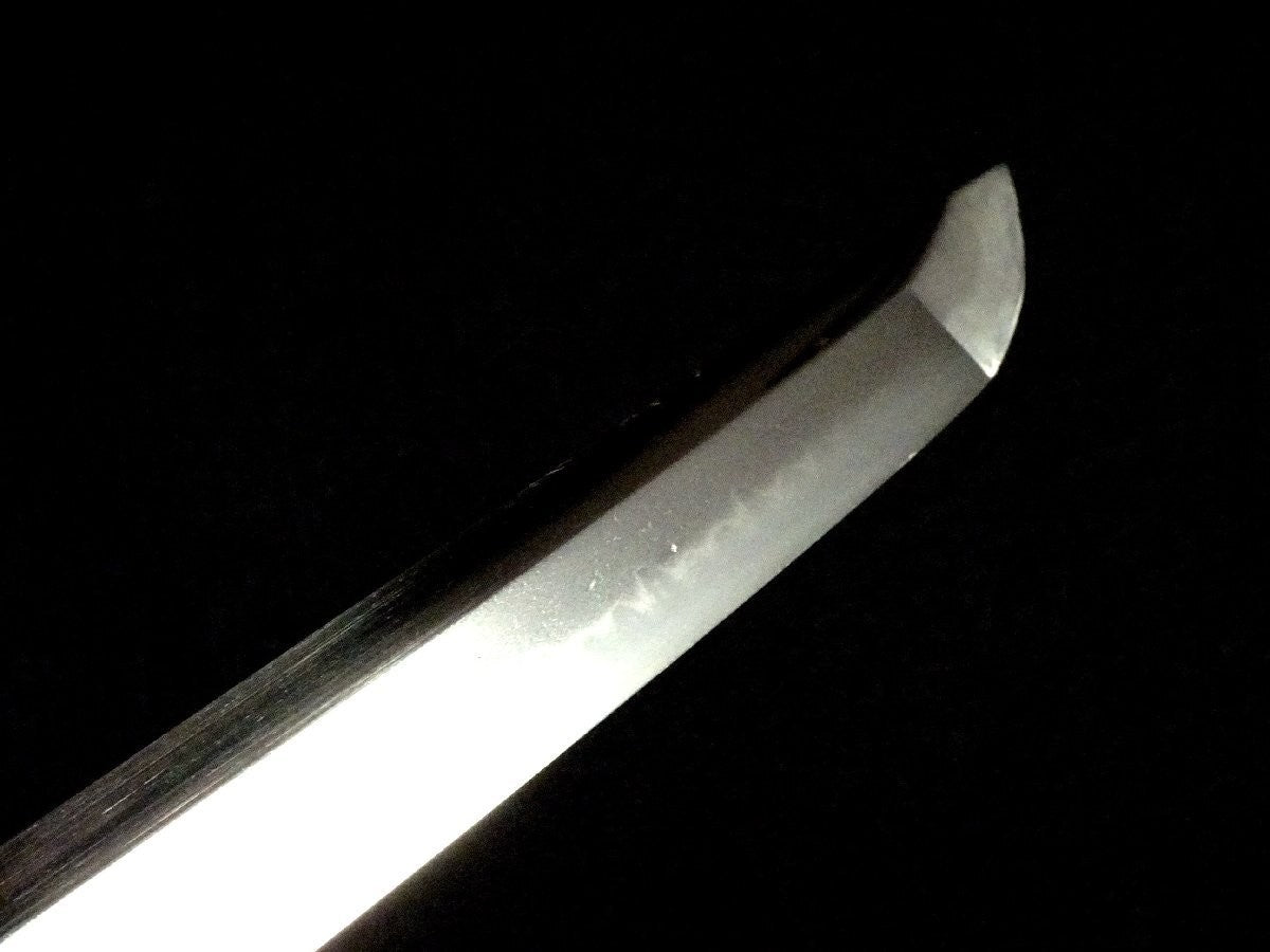 Japanese Sword “Kanemoto, tang shortened (suriage) Wakizashi Katana Shirasaya1