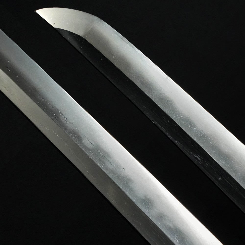 Japanese Katana Sirasaya Hizen Ichimonji Dewanokami Yukihiro Orandakitae 28.07in6