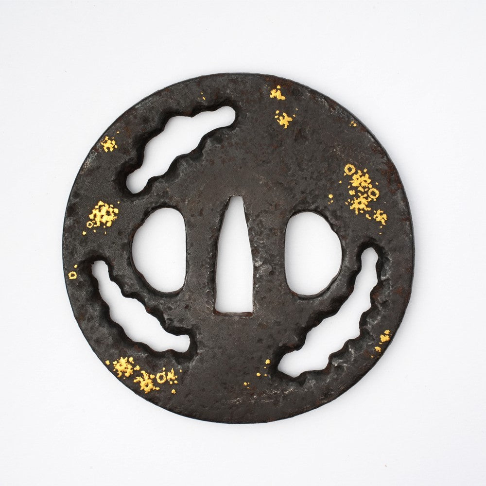 Tsuba Japanese Sword Accessory Yoshikazu Shoami 32.51 in From Japan3