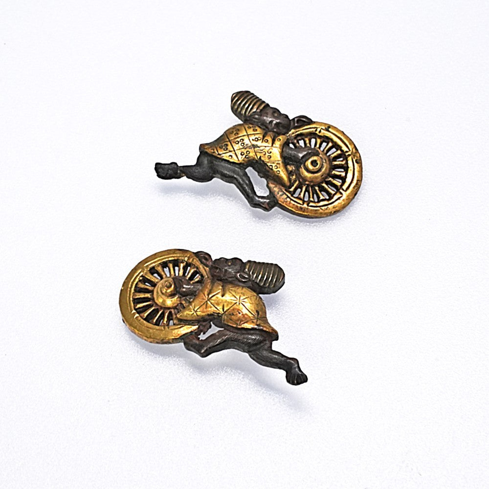 Menuki Japanese Accessory "Goheimonkey" 1.03 in2