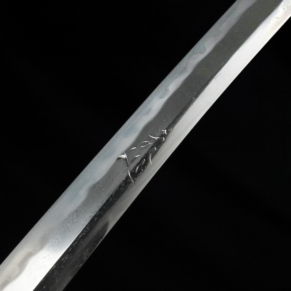 Japanese Katana Antique "Kiyonori" Long Shobu-Zukuri Style 26.06 in Shirasaya5