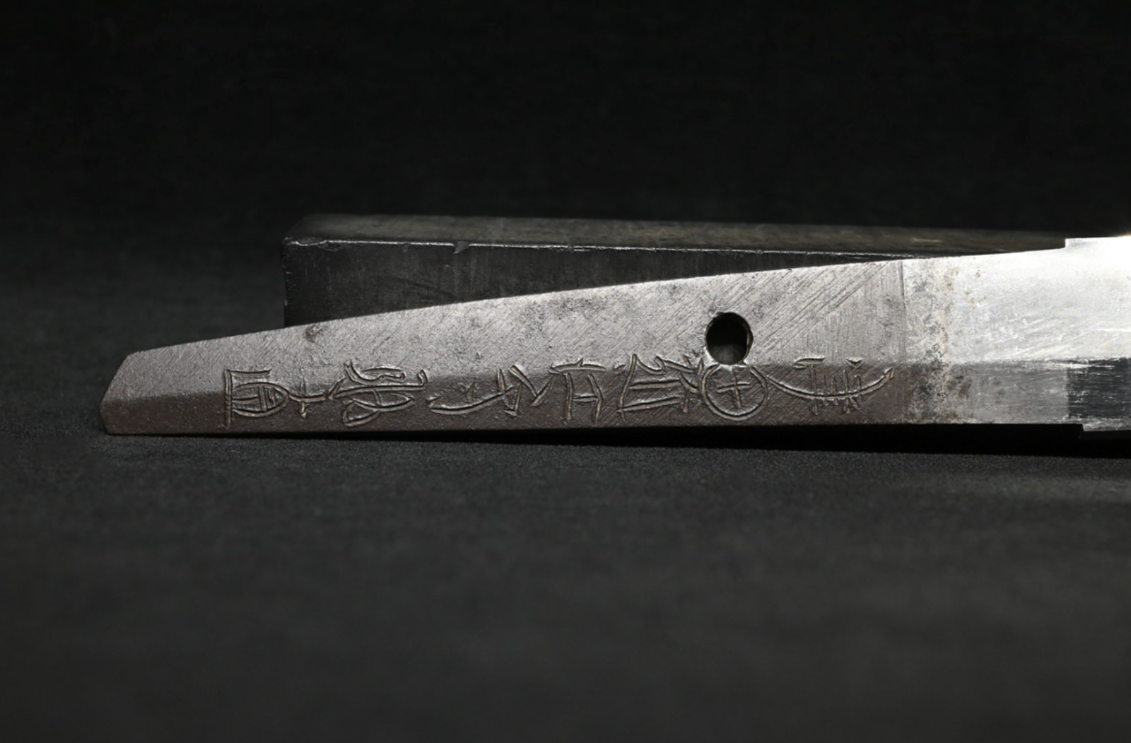 Japanese Sword antique Wakizashi "Tsuda Ōmi no Kami Sukenao" Tōranba 17.51 in14