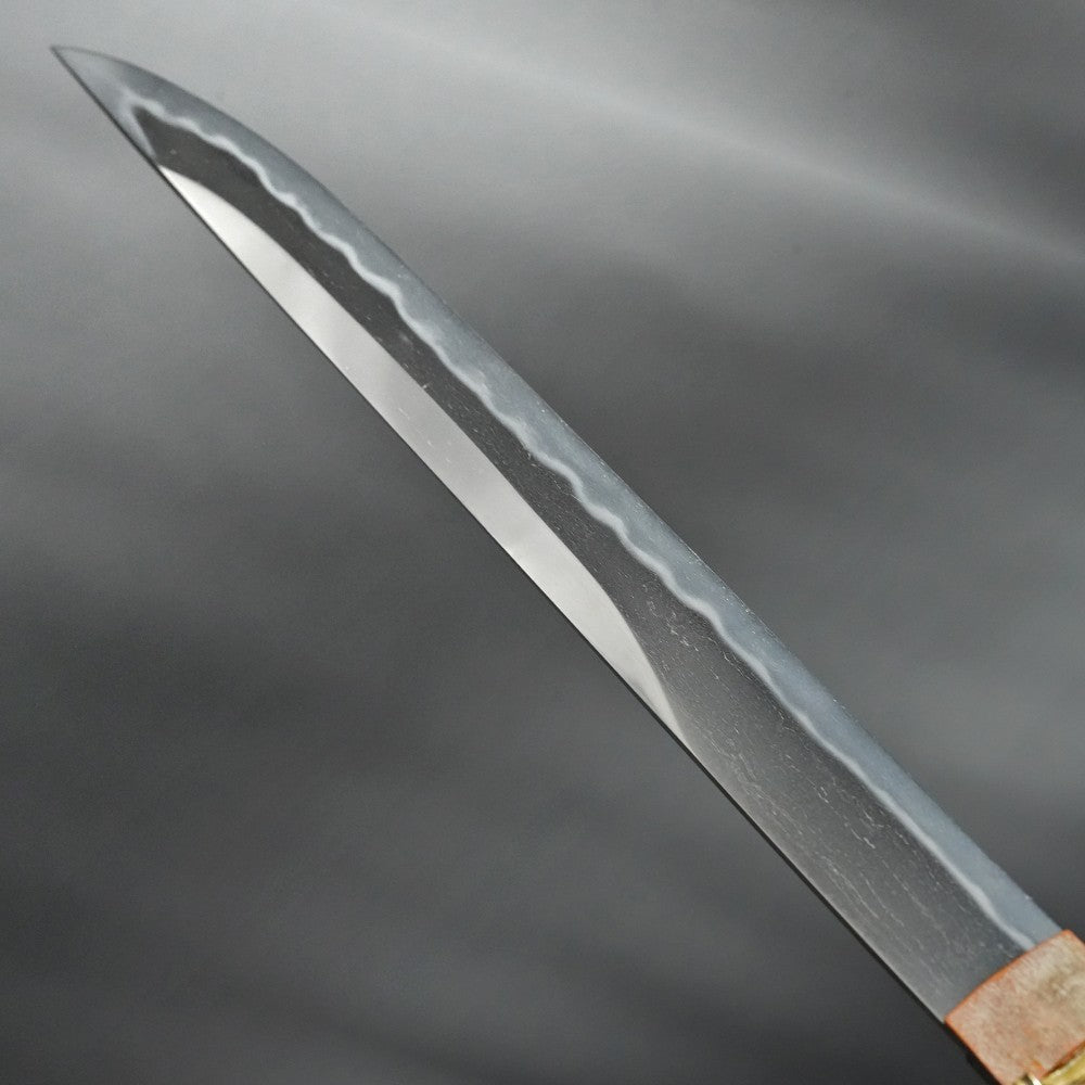 Japanese Samurai Sword Antique Wakizashi Koshira Mumei (Den Sue-Nio) 12.32 in7