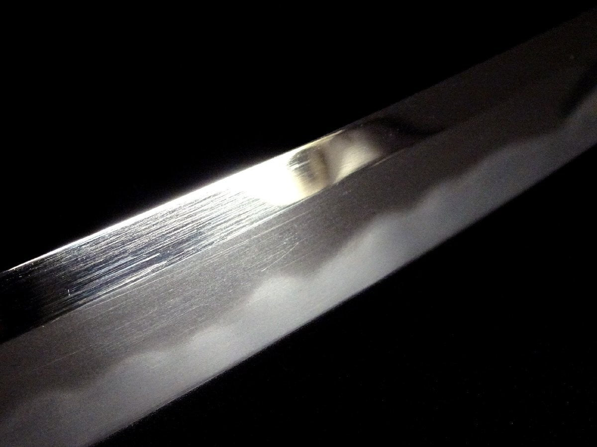 Japanese Sword Antique Echizennokami Sukehiro Wakizashi Shirasaya 18.66in Katana7