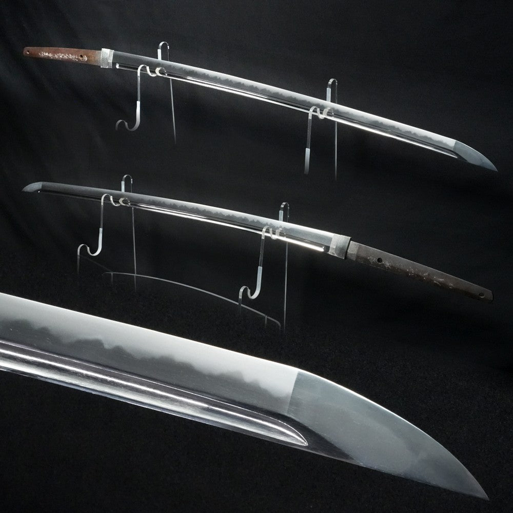 Japanese Sword Katana Sirasaya Bichū Yamadajū Satō Ichigen Yasusada 28.3in NBTHK4