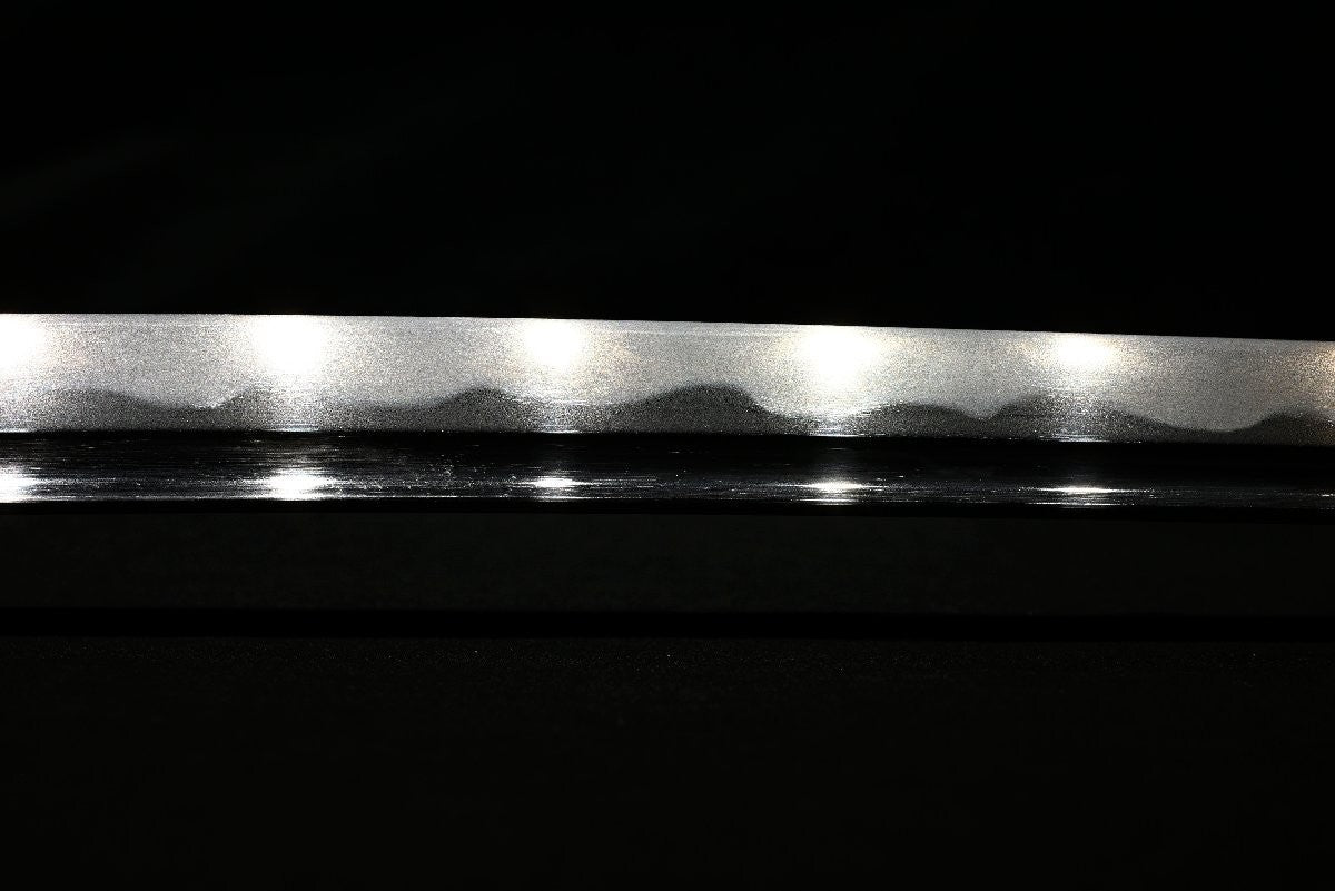 Japanese Katana Sword Shirasaya "heianjo okishiba minamoto nobushige" 29.21 in4
