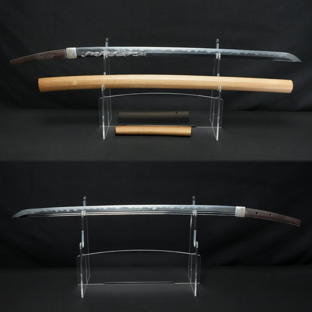 Japanese Sword Antique Katana Shirasaya Fujiwara Kunihiro 27.51 in From Japan0