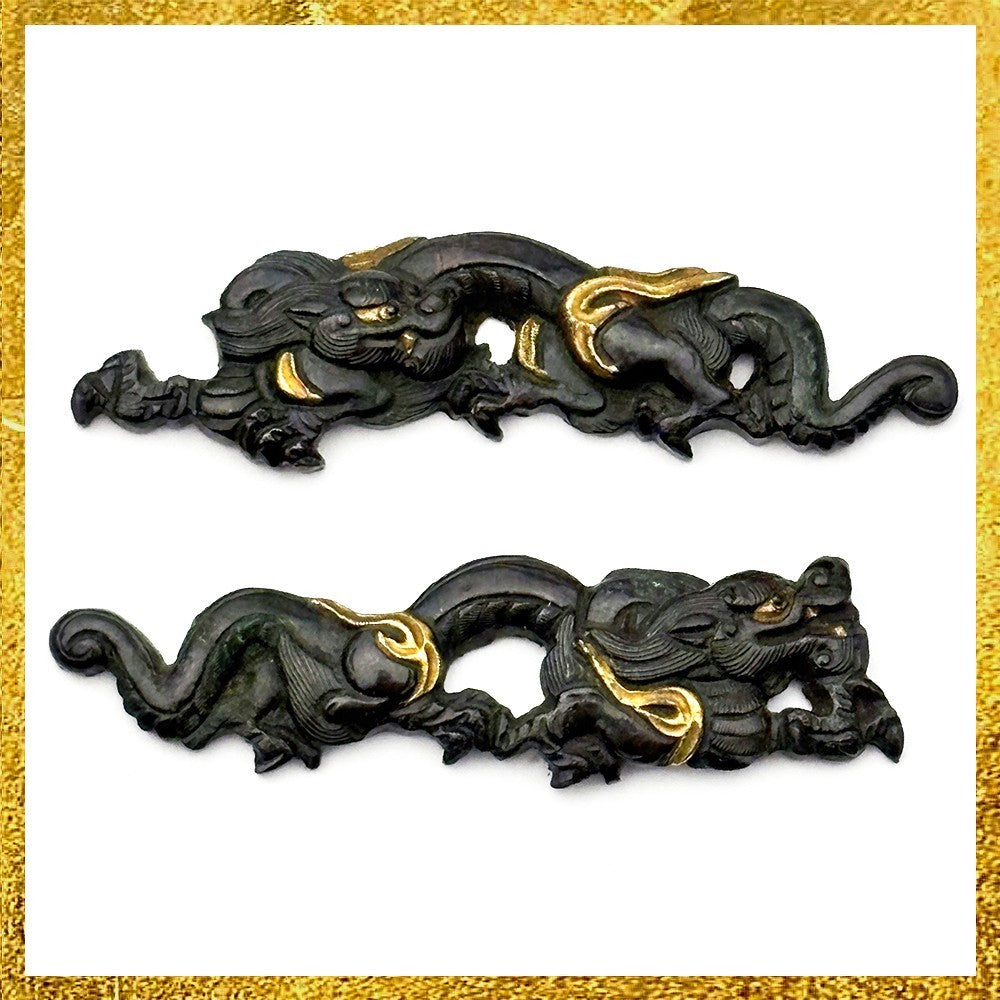Menuki Japanese Accessory "Dragon" 2.11 in0