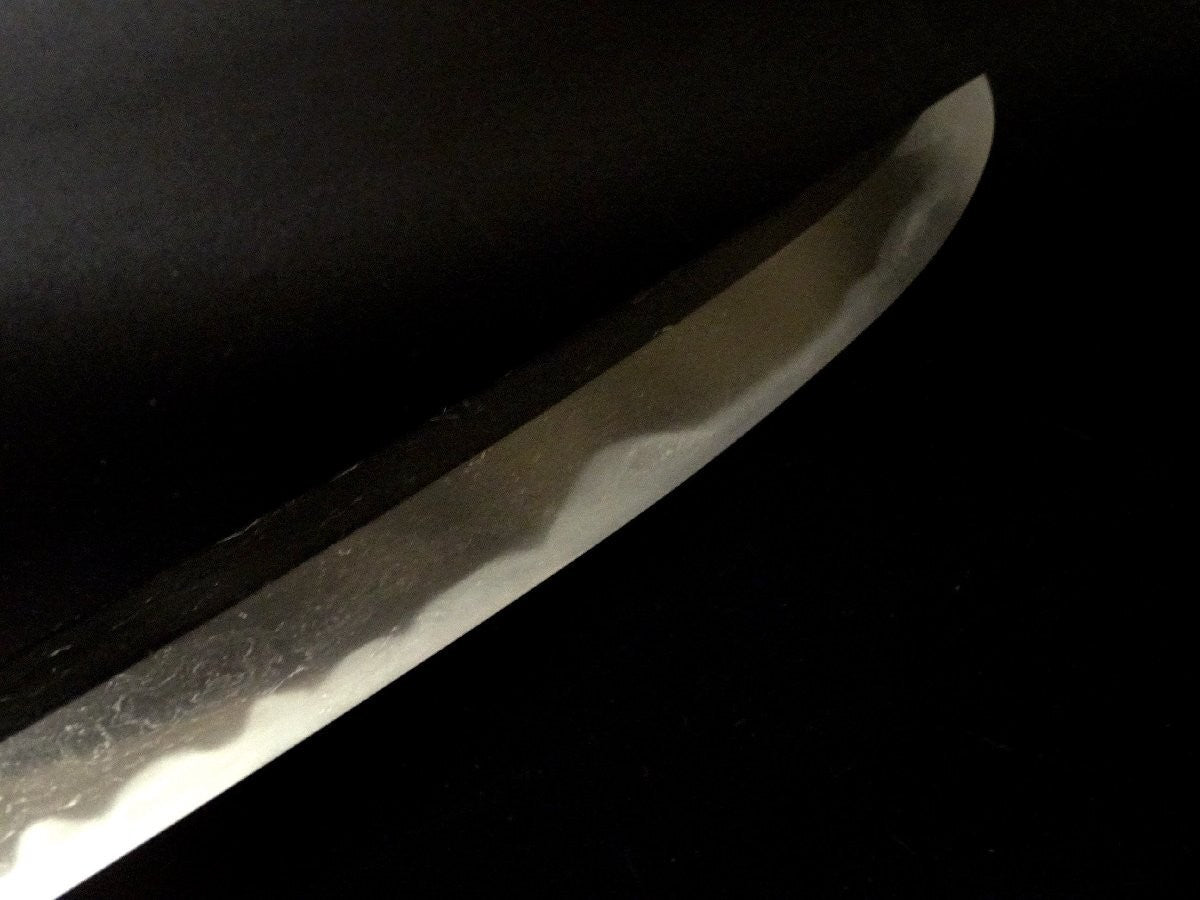 Japanese Samurai Sword Antique Shirasaya Katana"Bishuosafune Nagamitsu" 15.03 in1