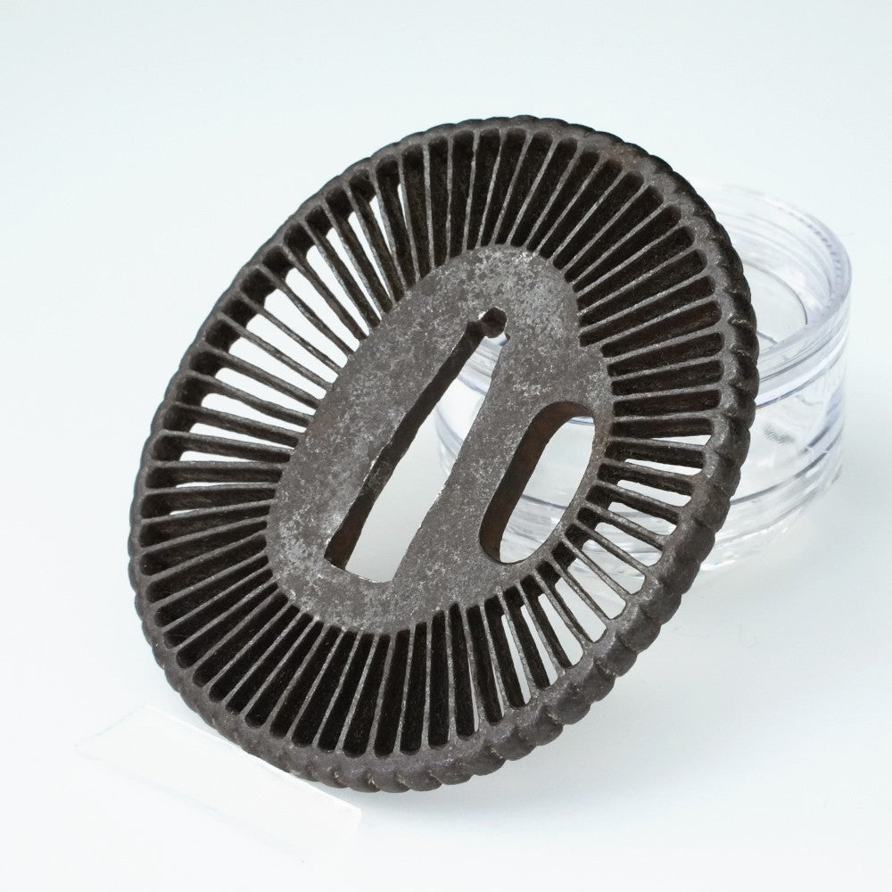 NBTHK Tsuba Japanese Accessory "Saotome" 2.84 in2