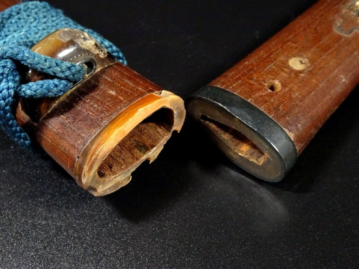 Japanese Sword Antique "Hizenkoku Ju Tadanori" Tanto Koshirae 8.26 in From Japan17