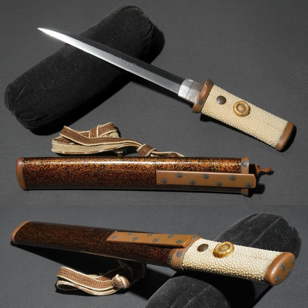 Japanese Sword Antique "Bishu Osafune Norimitsu" Tanto 6.81 in Antique Katana1