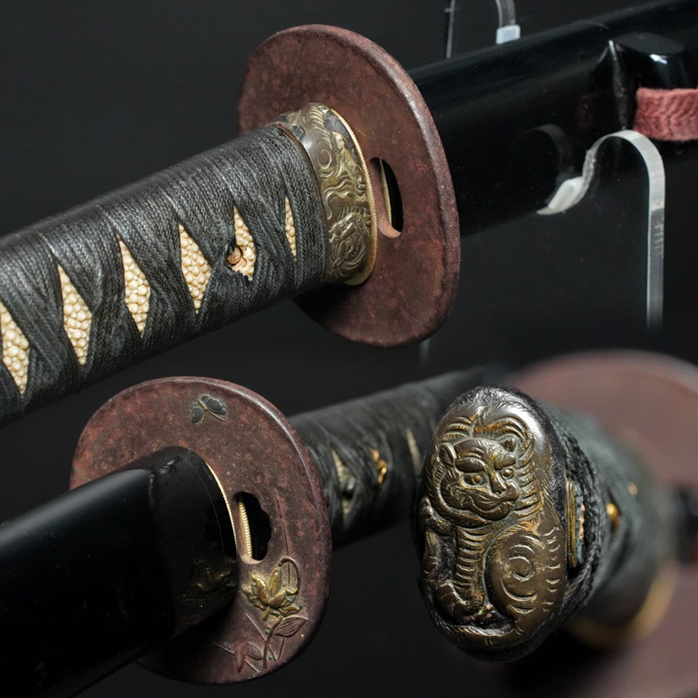 Japanese Antique Samurai Sword Unsigned "Den Kashu Kagemitsu" Koshirae 26.69 in1