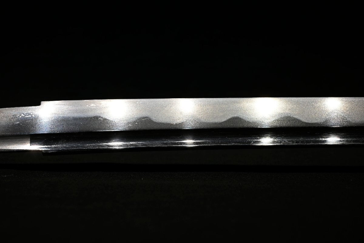 Japanese Katana Sword Shirasaya "heianjo okishiba minamoto nobushige" 29.21 in3