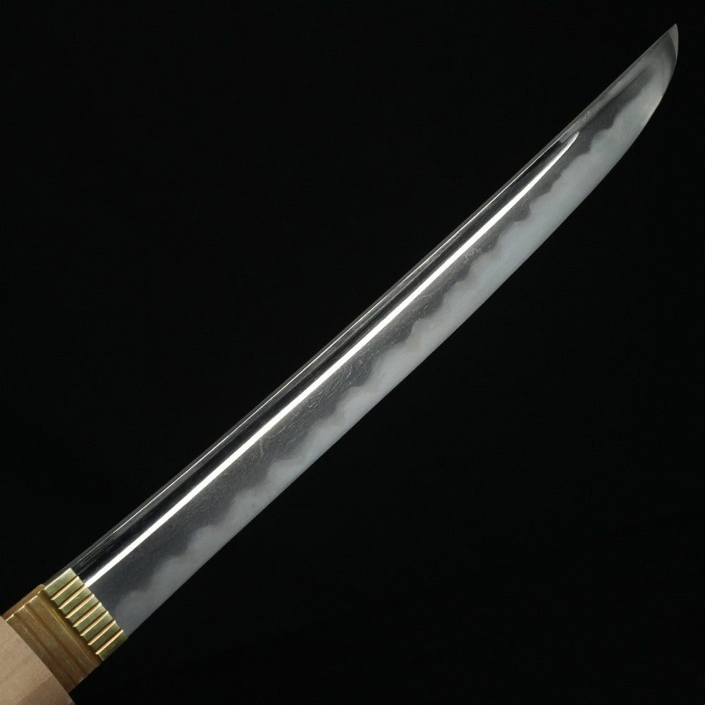 Japanese Sword Antique Bishu Osafune Norimitsu" Wakizashi Shirasaya 12.04 in9