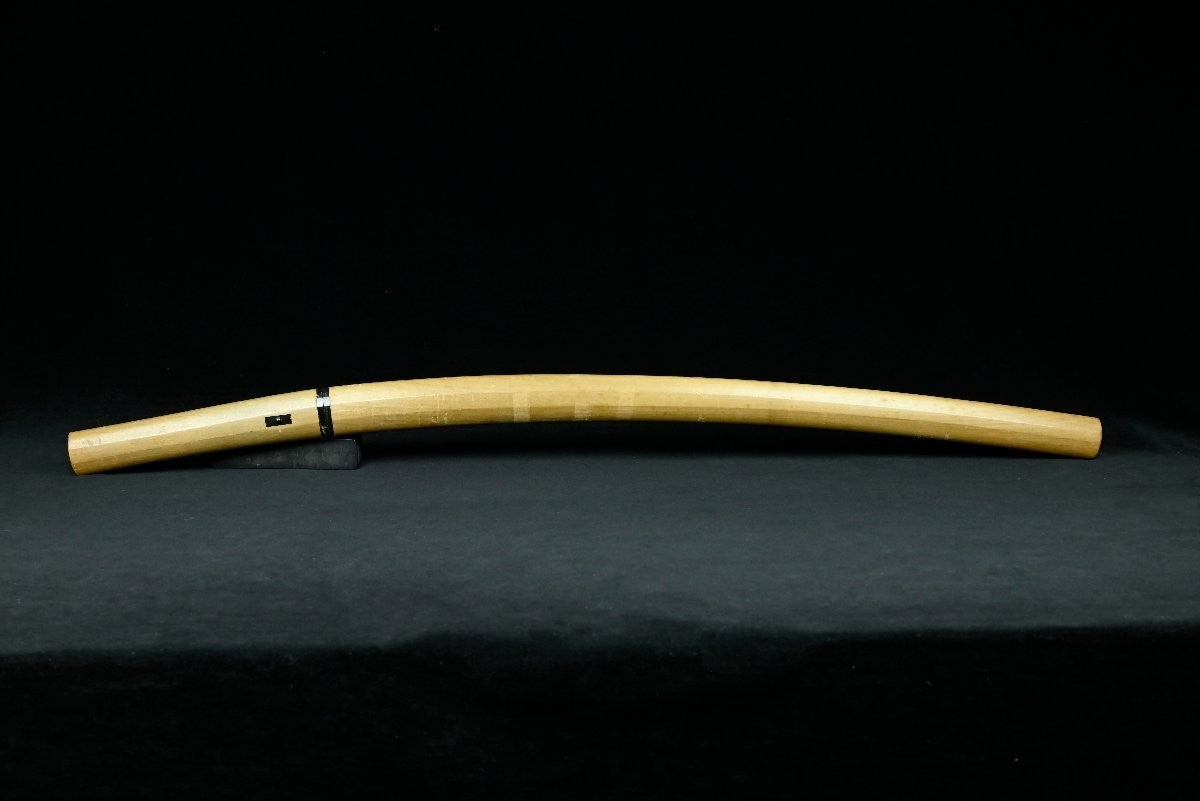 Japanese Sword Antique Katana Shirasaya "Bishū Osafune Norimitsu" 25.78 in2