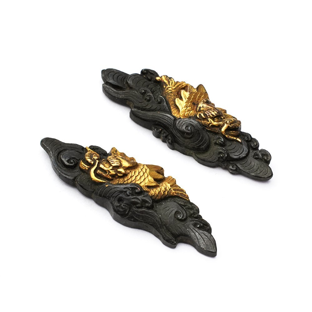 Menuki Japanese Accessory "Dragon" 1.53 in1
