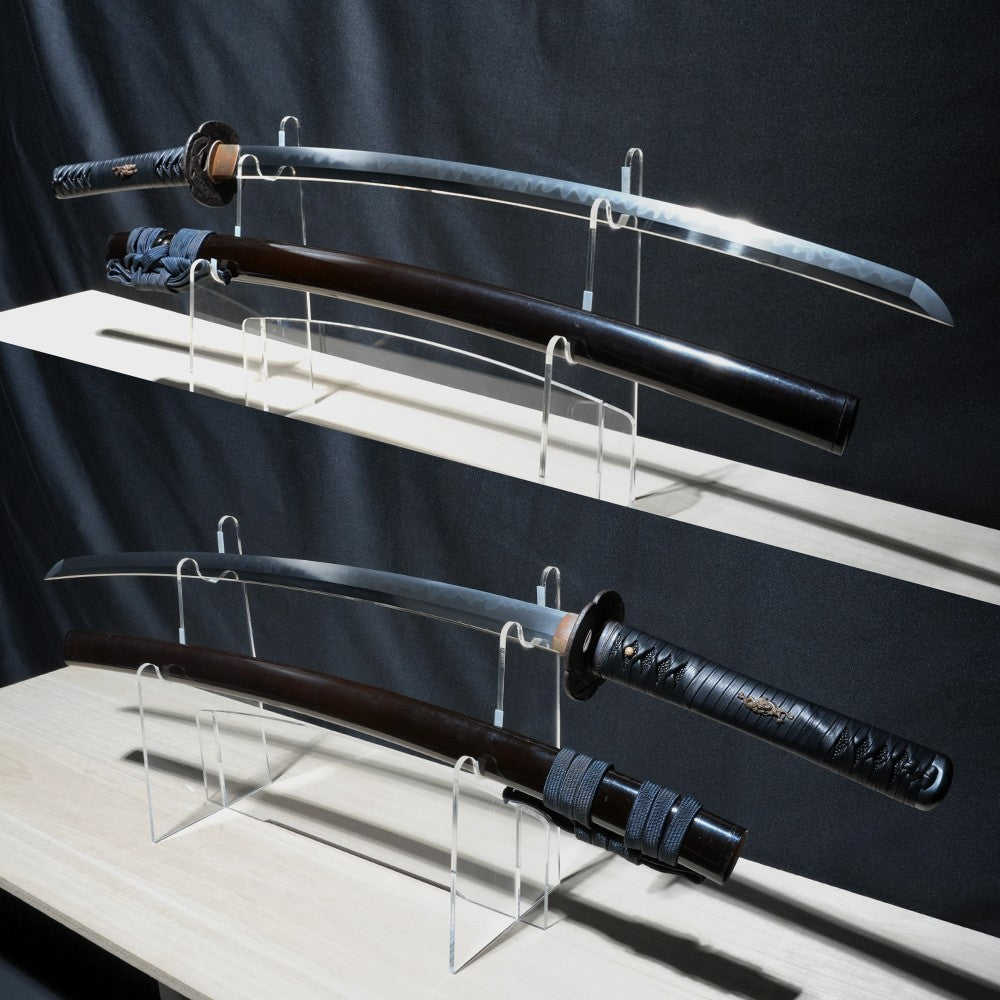 Japanese Sword Katana Koshirae Inshū-jū Fujiwara no Kanesaki 24.56 in NBTHK3