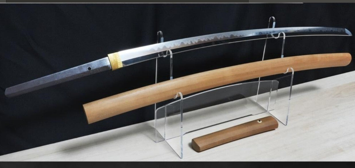 Japanese Sword Antique "Yokoyama Ueno Daijo Fujiwara Sukesada" Shirasaya NBTHK4